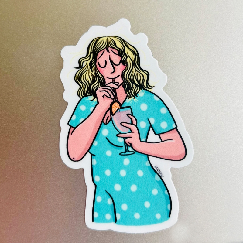 STICKER " COCKTAIL "