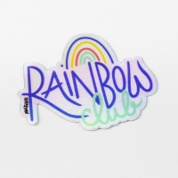 STICKER " RAINBOW CLUB "