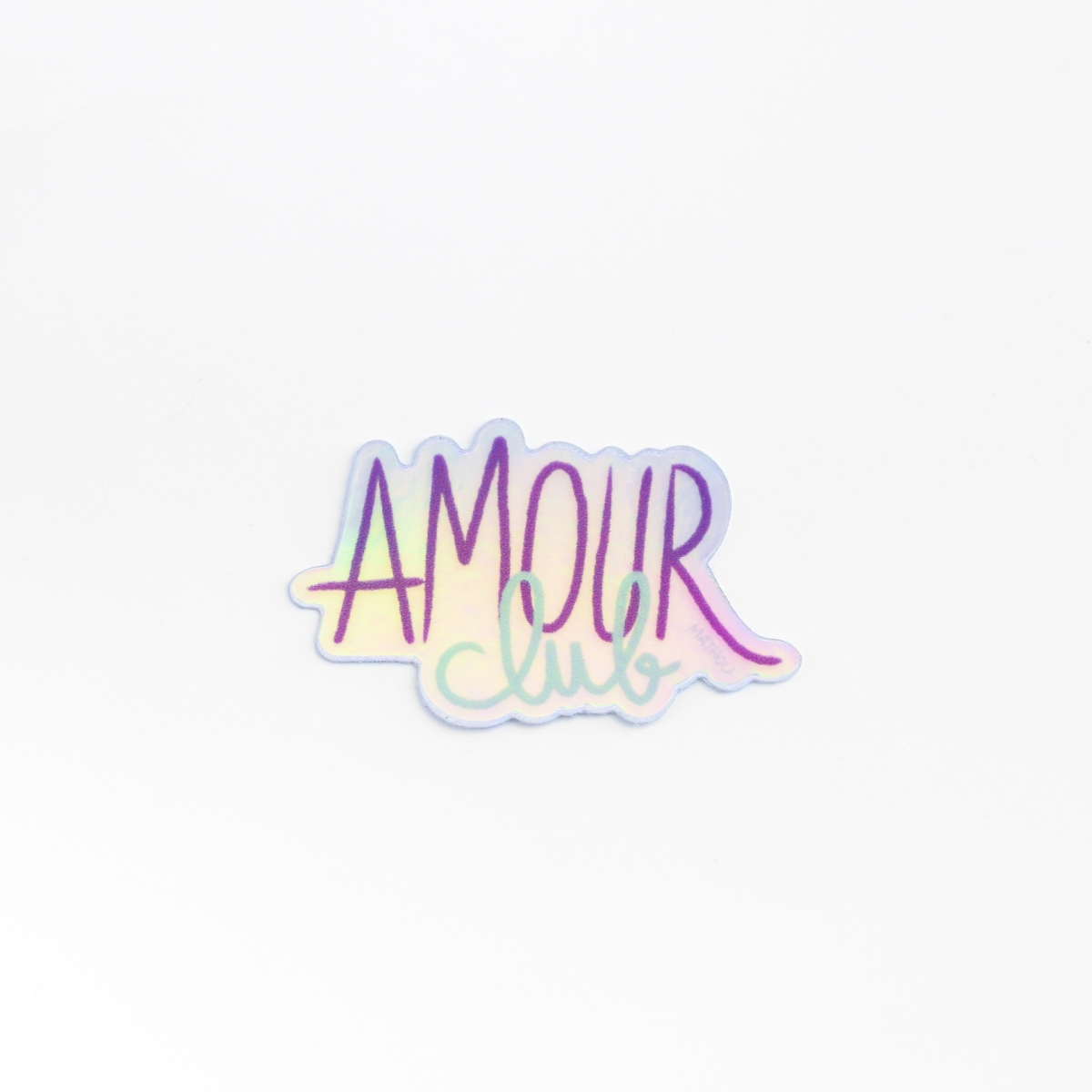 STICKER AMOUR CLUB