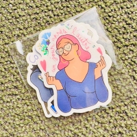 LOT DE 5 STICKERS COSY CLUB