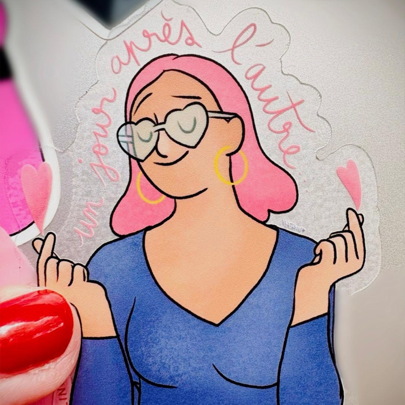 LOT DE 5 STICKERS COSY CLUB