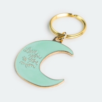 PORTE-CLÉS LOVE YOU TO THE MOON