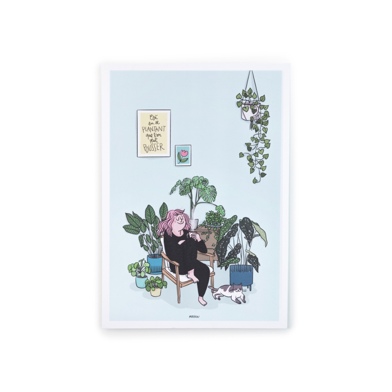 AFFICHE JARDIN D'HIVER